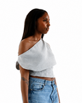 AZURE TOP - HEATHER GREY