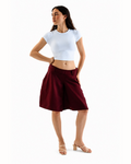 HEAT SHORT - BURGUNDY