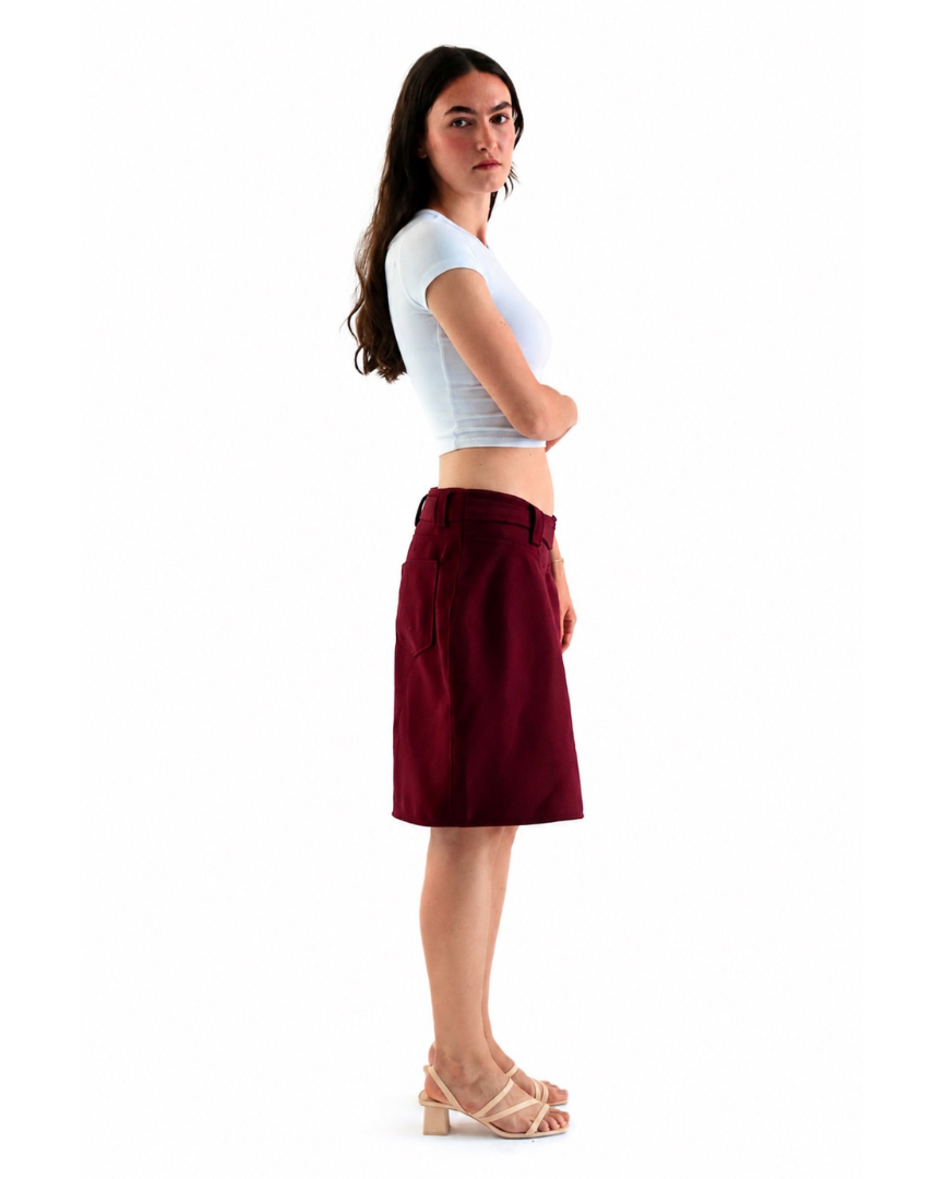 HEAT SHORT - BURGUNDY